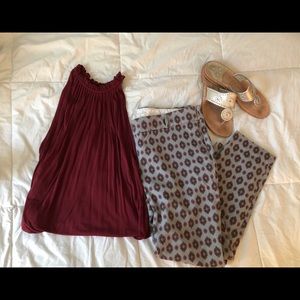 J crew cropped stretch pant